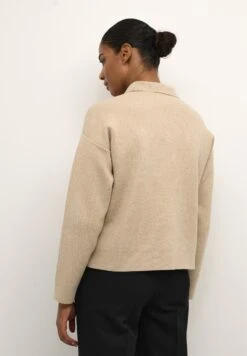 Kaffe Kafilippa Zipper- Vest - Feather Gray Melange -Kaffe Verkoopwinkel 89df5716e4564844b4c877e04925c7e6