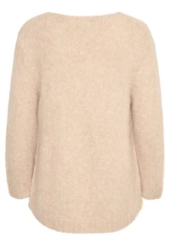 Kaffe Kaalioma 3/4 Sl- Trui - Smoke Gray Melange -Kaffe Verkoopwinkel 8b3d0c86a6f644cb8d1a0e919127c34a