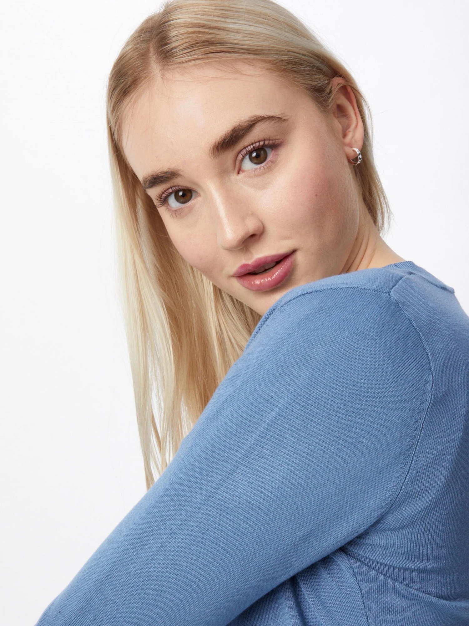 Kaffe Boleros Bolero Astrid Dames Lichtblauw 2 Kaffe Boleros Bolero Astrid Dames Lichtblauw - Afbeelding 2