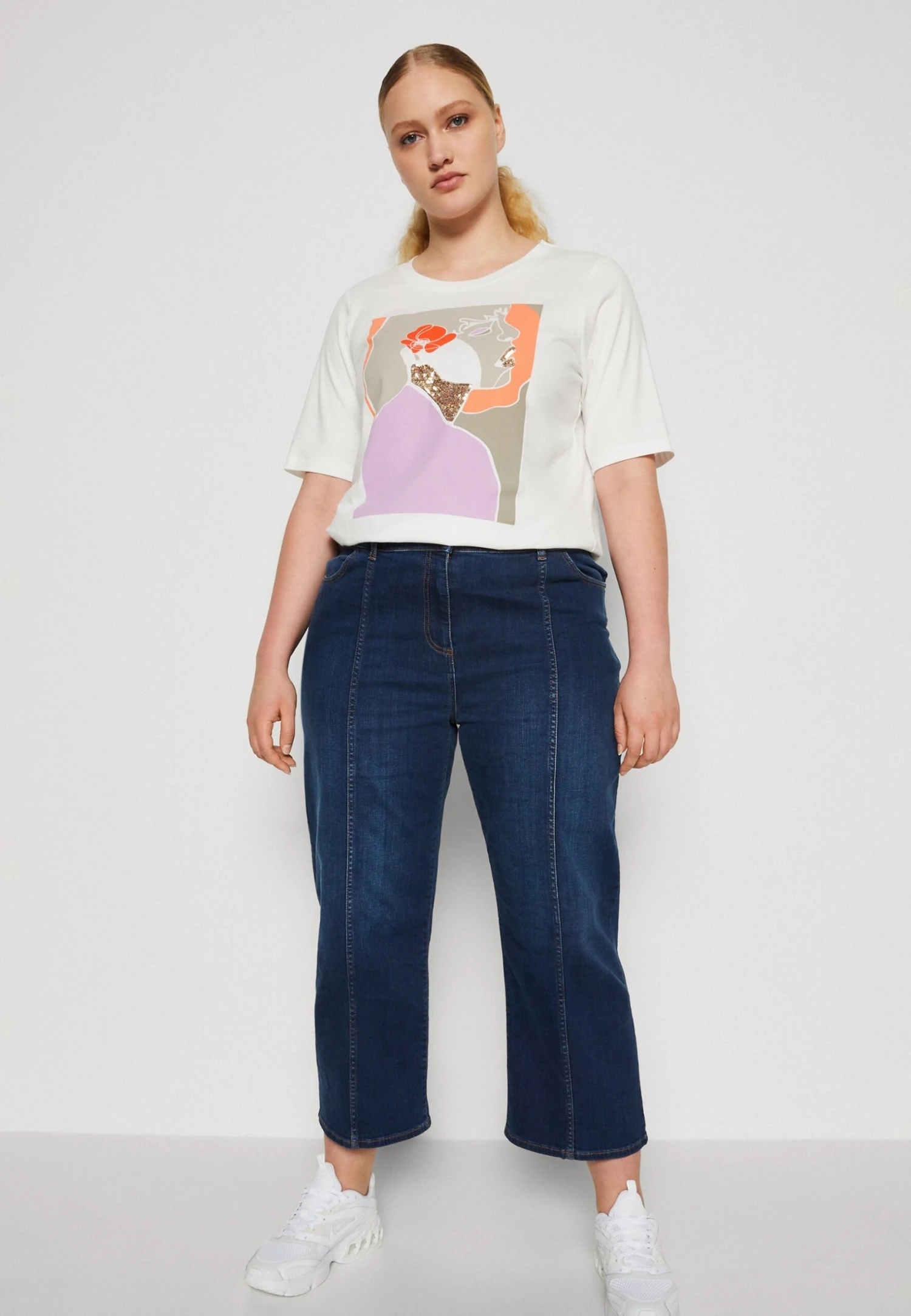 Bamma - T-Shirt Print - Chalk 4 Bamma - T-Shirt Print - Chalk - Afbeelding 4