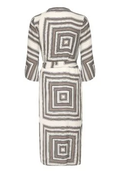 Kaffe Bpkaline- Blousejurk - Sand WBig Square Print -Kaffe Verkoopwinkel 90b3d9781aa24712b55d4699dd4091e3