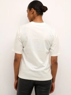 Kaffe T-shirts Shirt Cate Dames Lichtgrijs -Kaffe Verkoopwinkel 929ddd709afa2116601612ad7f2577fe