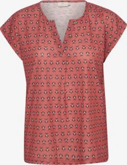 Kaffe T-shirts Shirt Edna Dames Karmijnrood