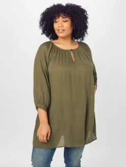 Tunieken Tuniek Ami Dames Olijfgroen -Kaffe Verkoopwinkel 93d950d1a66b8543055f03ad7fc61ca5