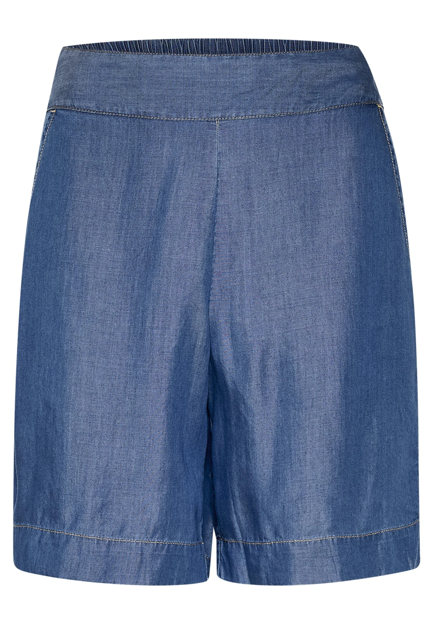 Kaffe Bpurina- Jeansshort - Blue Denim 5 Kaffe Bpurina- Jeansshort - Blue Denim - Afbeelding 5