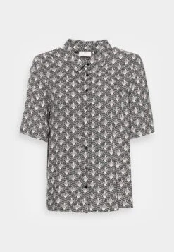 Kaffe Kagerda- Blouse - Black/Sand Dollar Graphic -Kaffe Verkoopwinkel 98016269f5a647efbfc385bc07ba4fda