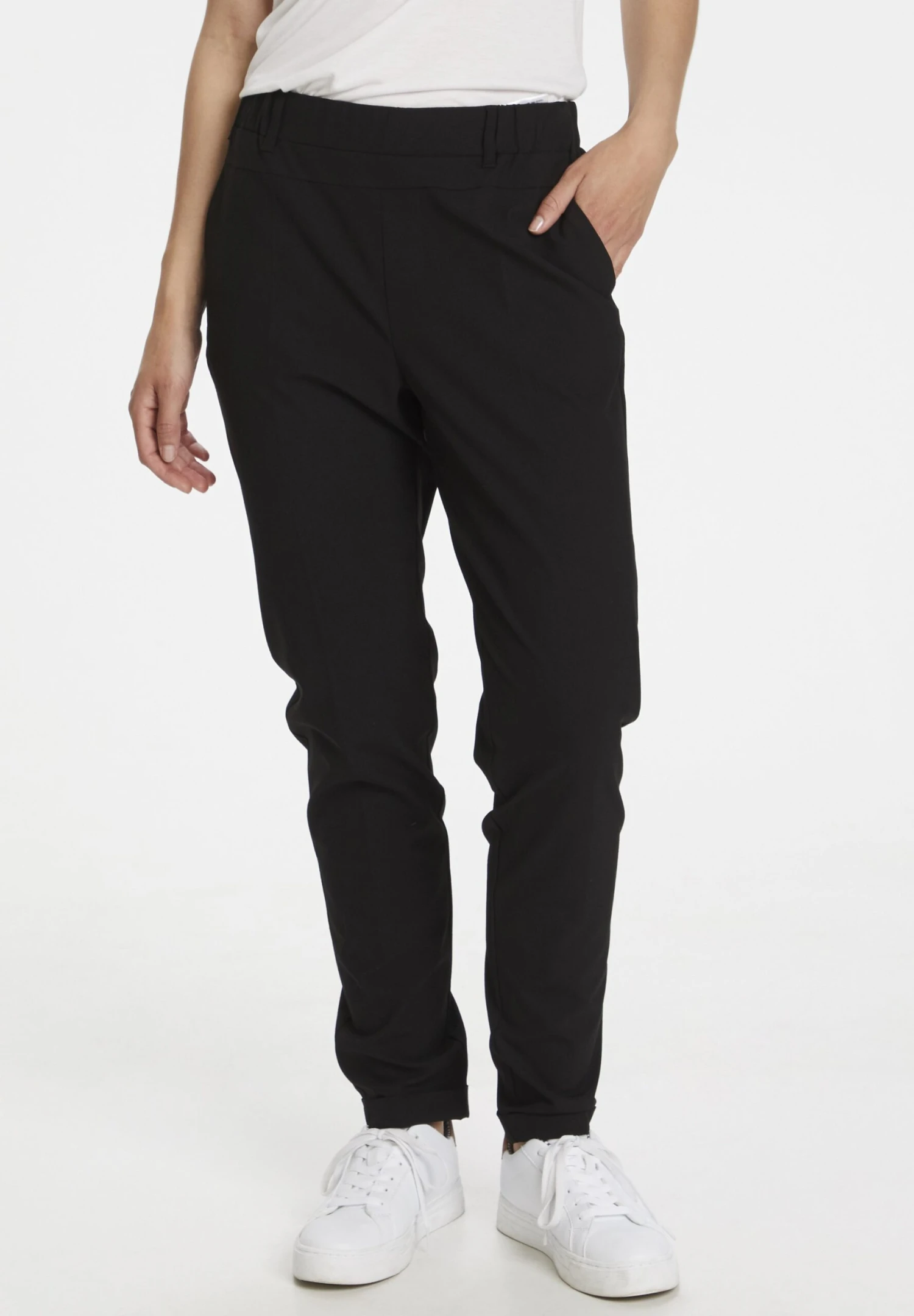 Kaffe Nanci Jillian - Broek - Black Deep 1 Kaffe Nanci Jillian - Broek - Black Deep