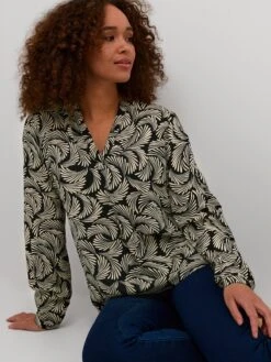 Kaffe Blouseshirts Blouse Marta Tilly Dames Zwart -Kaffe Verkoopwinkel 984bda145dd0d0ddcbb5cf3629e3cdc6