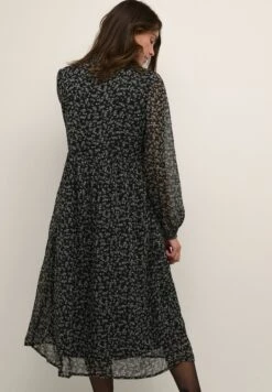 Kaffe Bperika- Jurk - Black White Petit Paisley -Kaffe Verkoopwinkel 9862f9a98b85424190e13aa0c75e452d
