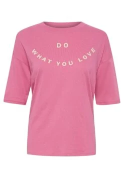 Kaffe Sonna - T-Shirt Print - Shocking Pink -Kaffe Verkoopwinkel 9867fb9e605f4e9f88dd4824f2a3f6f3