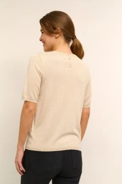 Kaffe Fijngebreide Truien Trui Dames Sand -Kaffe Verkoopwinkel 98cf01dca1995411202a77df88e29316