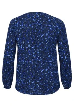 Kcjalu Bbb- Blouse - Blue Leopard Print -Kaffe Verkoopwinkel 997b026224434e328000f2af353730b0