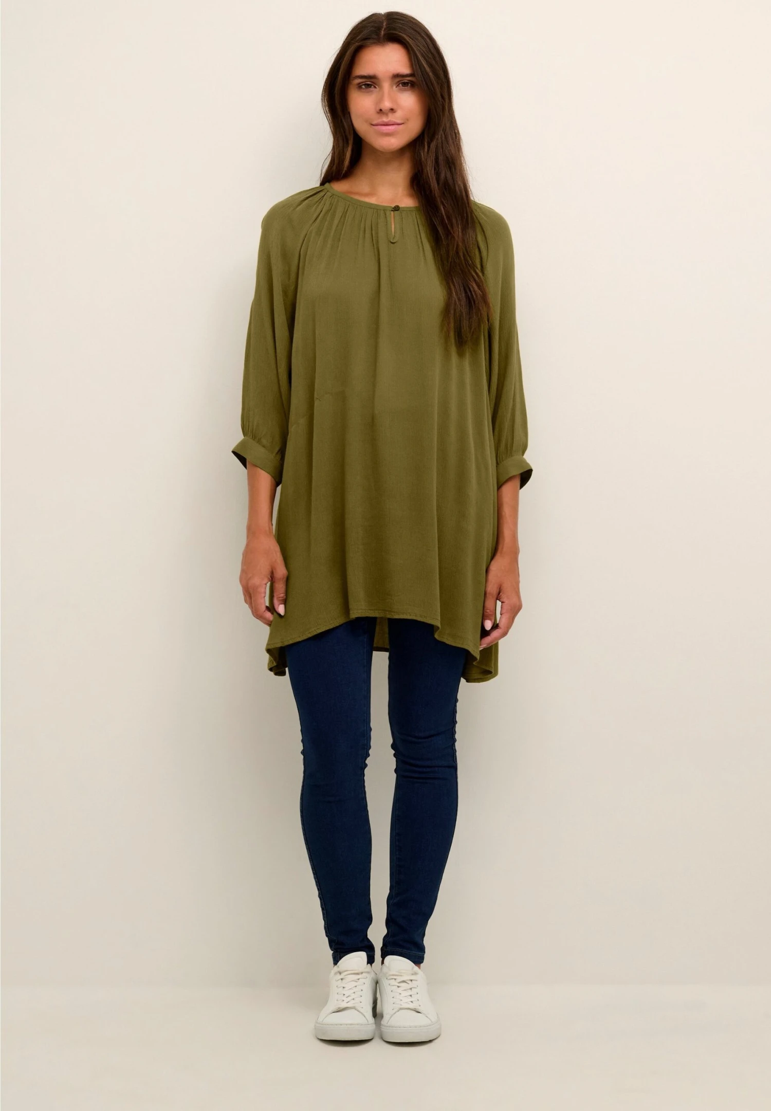 Kaffe Amber - Tuniek - Lizard 2 Kaffe Amber - Tuniek - Lizard - Afbeelding 2