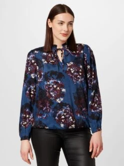 Overhemden Blouse Nanni Dames Indigo -Kaffe Verkoopwinkel 9b8f2c653d32f5a3475d1eac009e0ebe