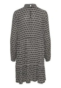 Kaffe Sally Amber - Jurk - Black Chalk Graphic Print -Kaffe Verkoopwinkel 9be4ce8832304caaab301bdda7621c7a