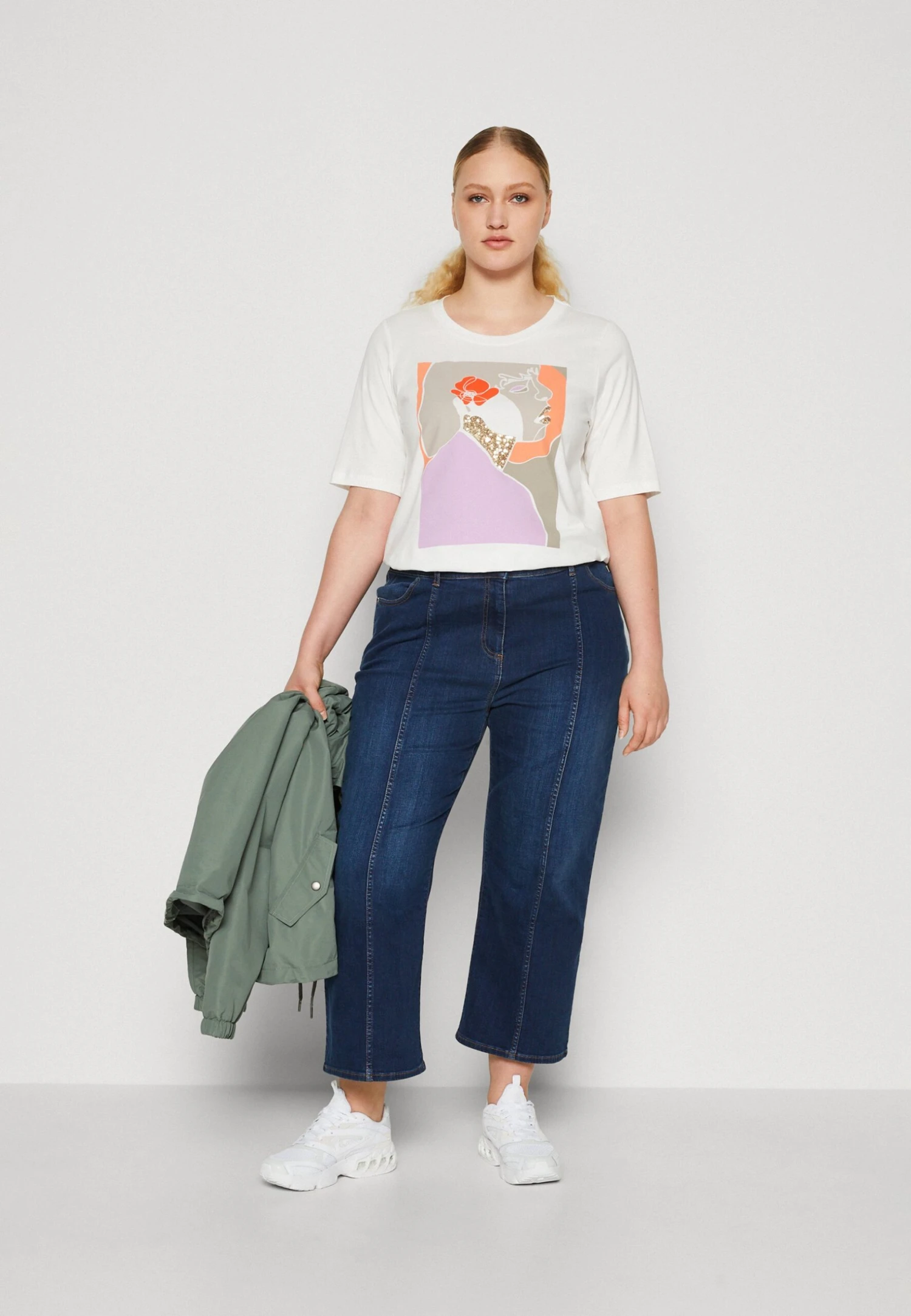 Bamma - T-Shirt Print - Chalk 2 Bamma - T-Shirt Print - Chalk - Afbeelding 2