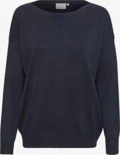 Kaffe Basic Truien Trui Malana Dames Marine