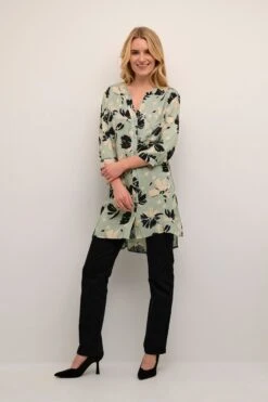 Kaffe Tunieken Tuniek BPemilia Dames Pastelgroen -Kaffe Verkoopwinkel 9f0432307a8b317e7a3926d95cb1cef9