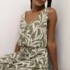 Kaffe Livanna - Jumpsuit - Grape Leaf Leaf Print