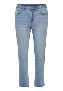 Kaffe Sinem Cropped - Straight Leg Jeans - Light Blue Washed Denim -Kaffe Verkoopwinkel a0b4468bf7aa414f8404ff97b39bf017