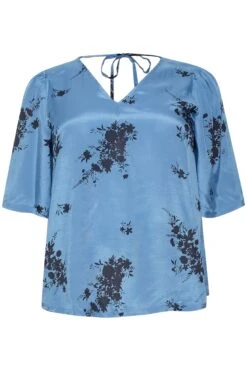 Kcganja- T-Shirt Print - RegattaBlack Flower Print -Kaffe Verkoopwinkel a1381420a98745e5becbb33b41c108e2