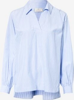 Kaffe Blouseshirts Blouse BERA Dames Lichtblauw