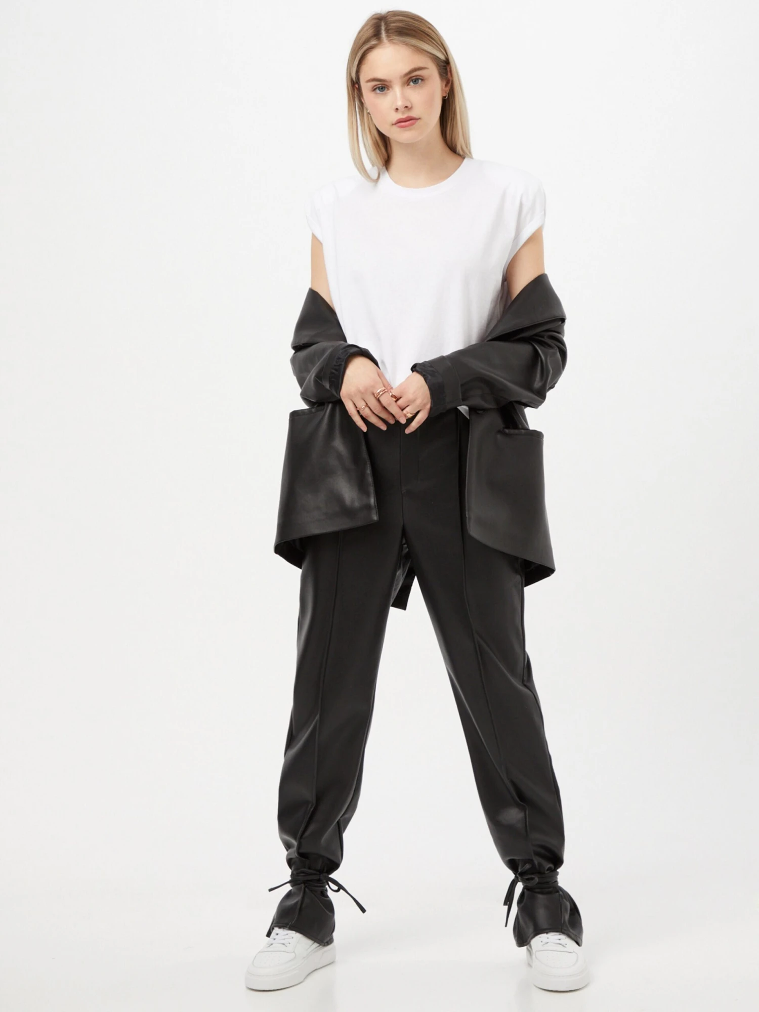 Kaffe T-shirts Shirt Cika Dames Wit 5 Kaffe T-shirts Shirt Cika Dames Wit - Afbeelding 5