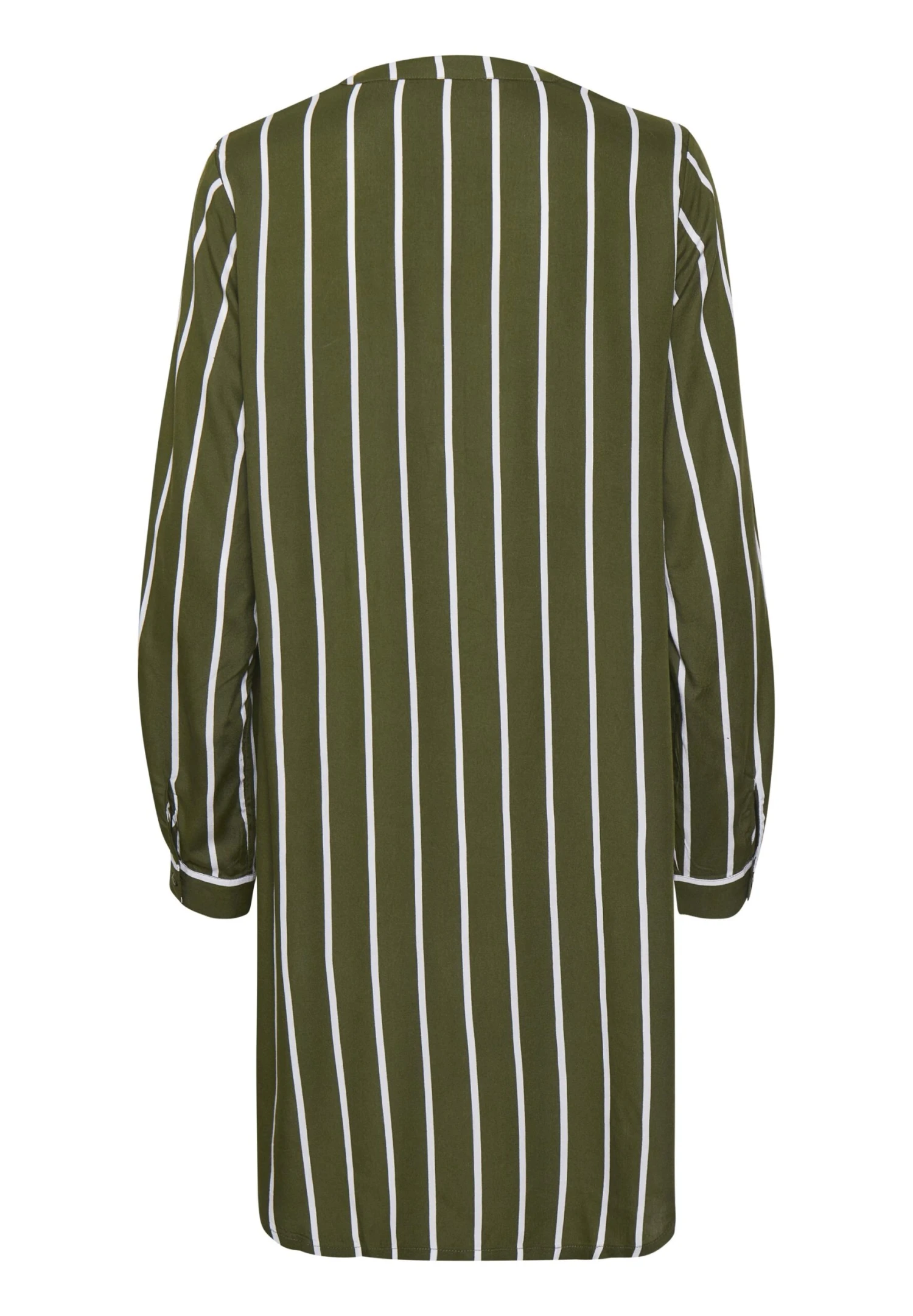 Kaffe Kamarana- Jurk - Grape Leaf/Chalk Stripe 6 Kaffe Kamarana- Jurk - Grape Leaf/Chalk Stripe - Afbeelding 6