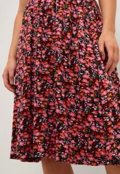 Kaffe Bpyrsa- A-Lijn Rok - Rosa Red Multi Color Flower -Kaffe Verkoopwinkel a29c133360f1442fac9010b75468fa6e