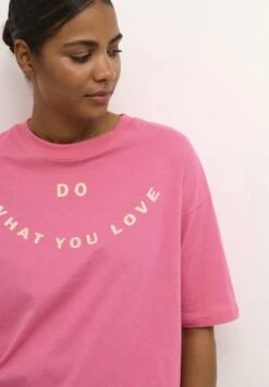 Kaffe Sonna - T-Shirt Print - Shocking Pink -Kaffe Verkoopwinkel a38b613e42ab4d04ae52dc62ff7924f5