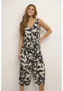 Kaffe Livanna - Jumpsuit - Sand Black Flower