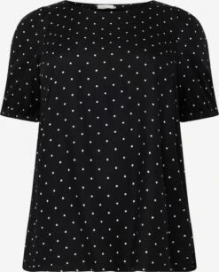 Blouses Met Korte Mouw Blouse Danka Dames Zwart