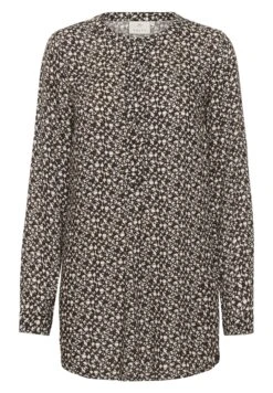 Kaffe Bptalima - Tuniek - Brown Sand Flower Print -Kaffe Verkoopwinkel a76f2747adb648b1934e13945eda0ac7