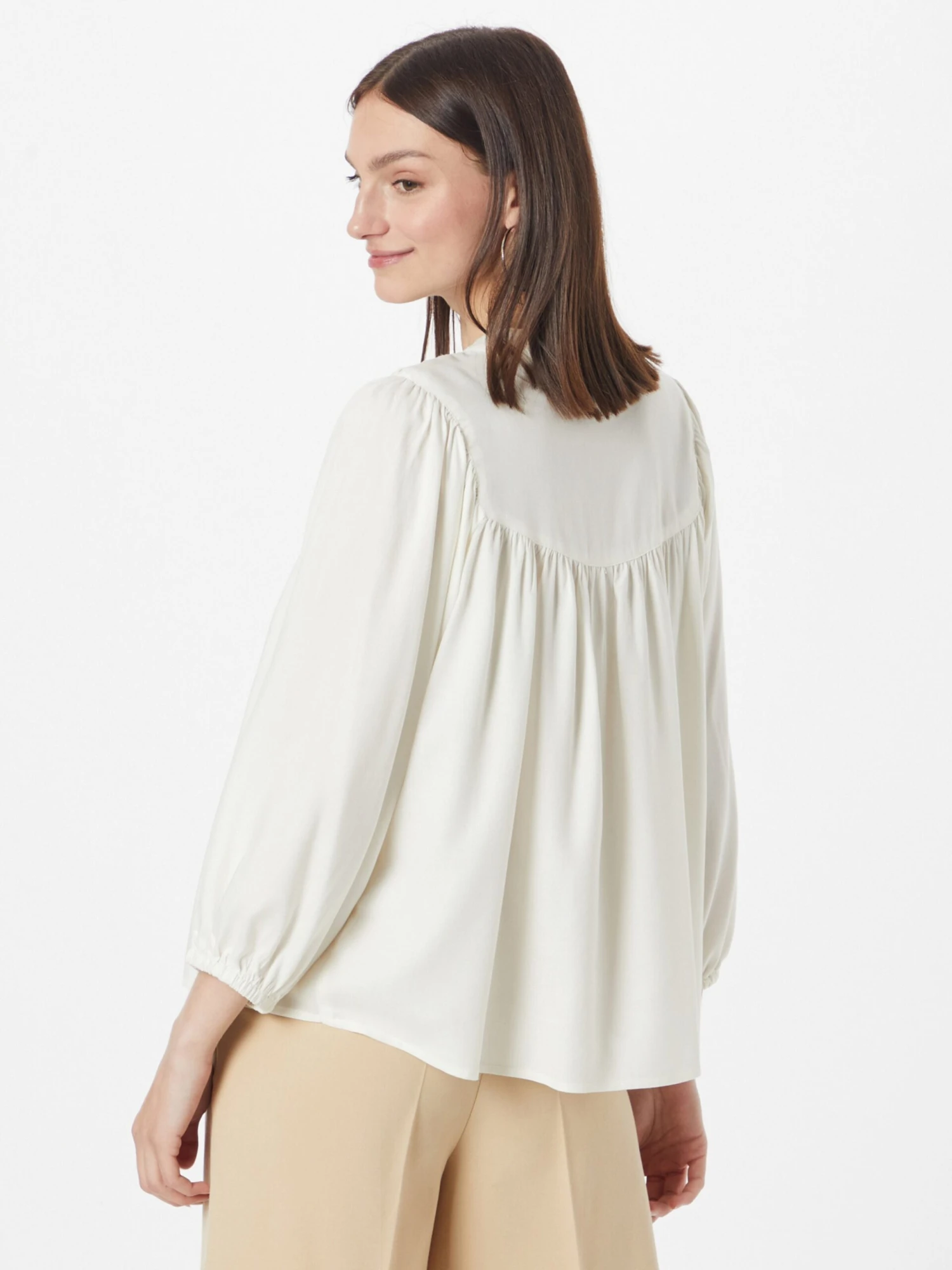 Kaffe Overhemden Blouse Dora Dames Natuurwit 4 Kaffe Overhemden Blouse Dora Dames Natuurwit - Afbeelding 4