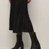 Kaffe Kalinda- A-Lijn Rok - Black WBlack Lurex