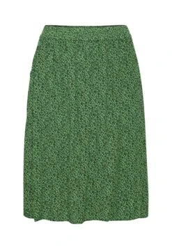 Isma Ami- A-Lijn Rok - Poison Green Black Flower -Kaffe Verkoopwinkel aa0122056c50451eabe54bd9aa120b0a