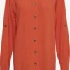 Kaffe Lange Blouses Blouse Aliny Dames Oranje