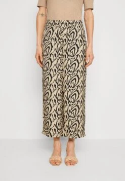 Kaffe Criti Cropped Pants - Broek - Sand/Black