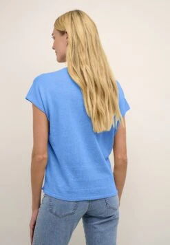 Kaffe Karahima V-Neck- T-Shirt Basic - Regatta -Kaffe Verkoopwinkel aa8c6840359949afb3c0dd16044754fd