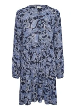 Kaffe Kaevity Amber - Blousejurk - Blue Paisley Print -Kaffe Verkoopwinkel abfeff1990134e12973ecab10ef295f4