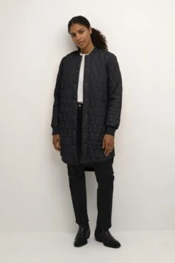 Kaffe Kashally- Winterjas - Black Deep -Kaffe Verkoopwinkel ace7f7f586804e1083296199059af2c9