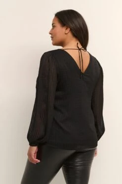 Blouseshirts Blouse Lery Dames Zwart -Kaffe Verkoopwinkel ad77b40a2db0476c8ce1a140bde5e6fa