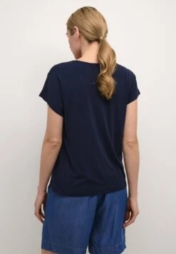 Kaffe Bpulrika - T-Shirt Print - Midnight Marine -Kaffe Verkoopwinkel af6fcea24eb842a1a6308a75af4c63d6