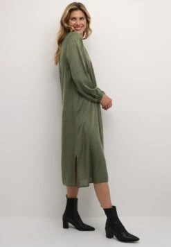Kaffe Bprilla Midi Long Sleeves V-Notch - Jurk - Grape Leaf -Kaffe Verkoopwinkel af866e215d7c4433bd6717e165cfb5d2
