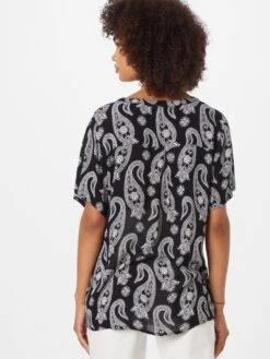 Kaffe Blouses Met Korte Mouw Blouse Pais Dames Zwart -Kaffe Verkoopwinkel afb14b9ab129d21f73cf9a9c9ab18792