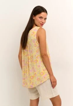 Kaffe Isolde Amber- Blouse - Yellow Lupine Feather Flower -Kaffe Verkoopwinkel b0c20a95701747d0a87a8ae55776c7e5