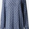 Kaffe Lange Blouses Blouse Olivia Dames Smoky Blue