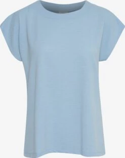Kaffe T-shirts Shirt Beth Dames Hemelsblauw