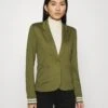 Kaffe Leva Kinnie - Blazer - Olive/Chalk