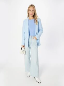 Kaffe Longsleeves Shirt Drew Dames Lichtblauw -Kaffe Verkoopwinkel b392e4f0ac557b561cb189f3b84cdee8